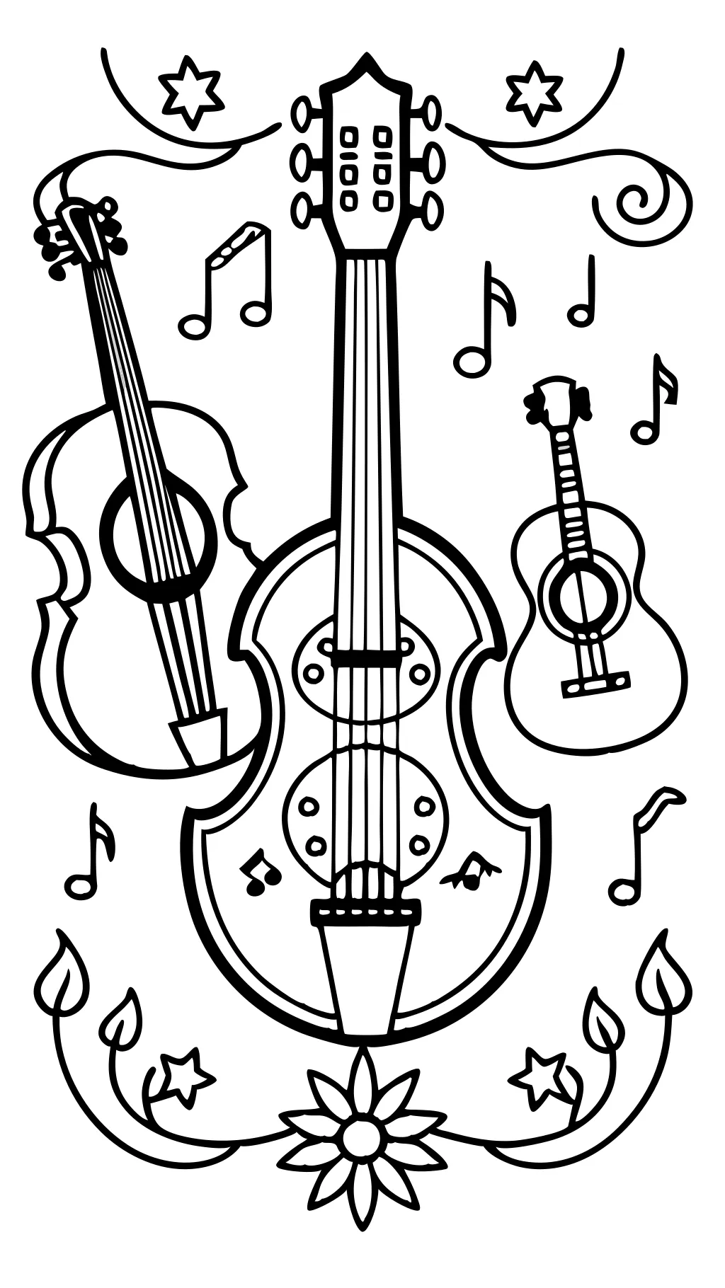 music coloring pages for adults